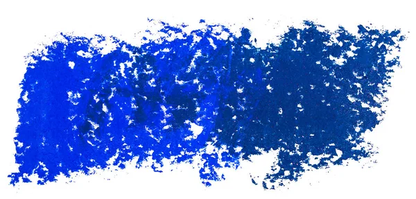 Crayon Élément Texture Gribouillis Main Libre Bleu Avec Transition Couleur — Photo