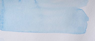 desenli kağıt üzerinde mavi suluboya dokusu