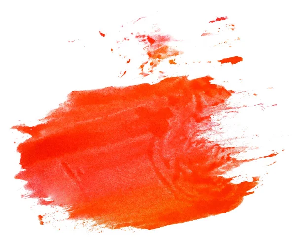 Aquarela Mancha Vermelha Abstrato Fundo Elemento Para Design Cartão Impressão — Fotografia de Stock