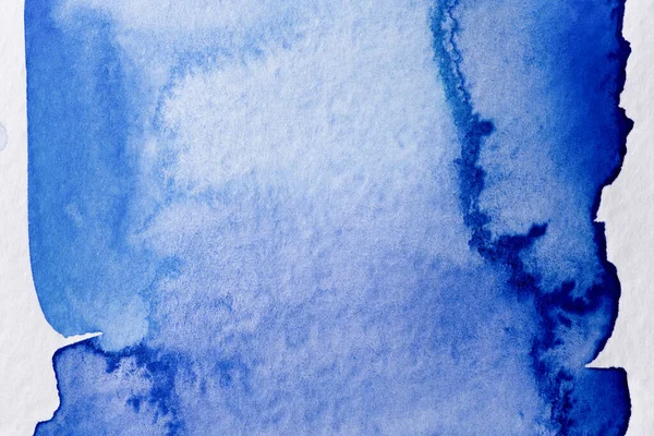 Blå Akvarell Konsistens Bakgrund Tapet — Stockfoto