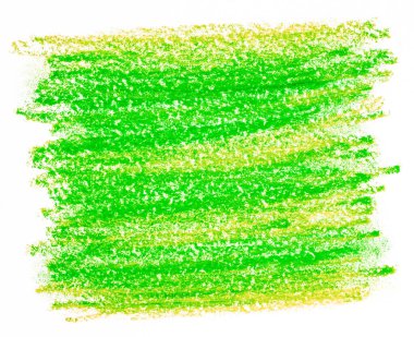 Pastel boya dokusu yeşil