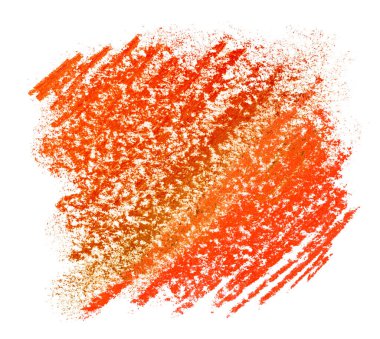 Pastel boya dokusu sarı kırmızı