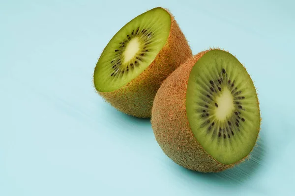 Demi Coupé Kiwi Fond Fruit — Photo