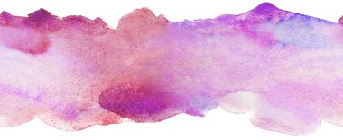 metin ve tasarım için kağıt desenli mavi ve mor grunge suluboya çizgisi