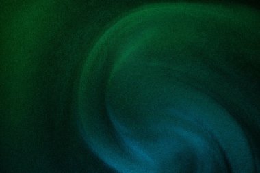 Soyut arka plan koyu yeşil, mavi, parlak metalik boya, soyut arkaplan dalgaları, altın, metalik boya, parlak parlak yüzey dalgaları