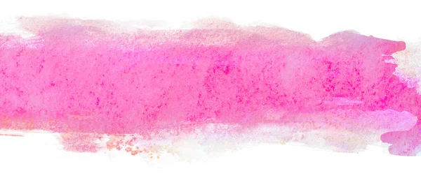 Rosa Aquarell Streifen Hintergrund Textur — Stockfoto