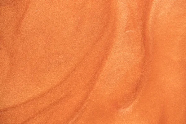Оранжевый Фон Блеск Метафор Волнами Оранжево Желтая Краска Воде — стоковое фото