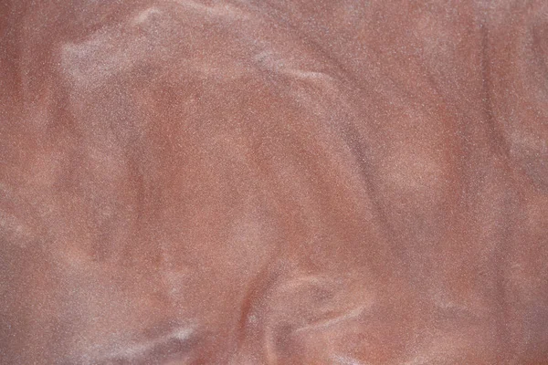 Абстрактный Серый Коричневый Фон Блестящая Металлическая Краска Волнами — стоковое фото