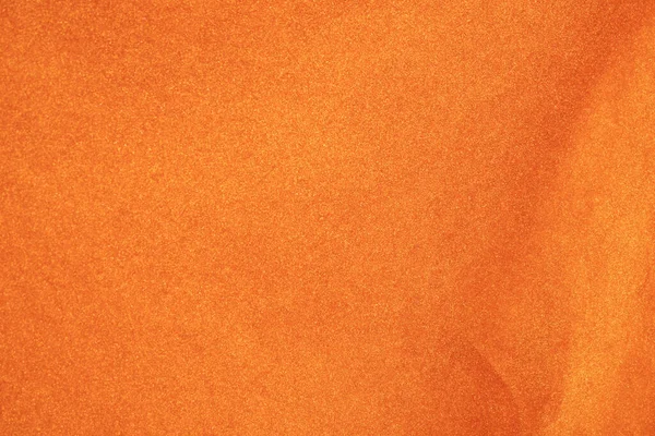 オレンジ色の黄色の抽象的な背景 波と光沢のある金属塗料 — ストック写真