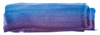 tasarım, web tasarımı, kartlar ve yazdırma için suluboya mavi leke elementi.