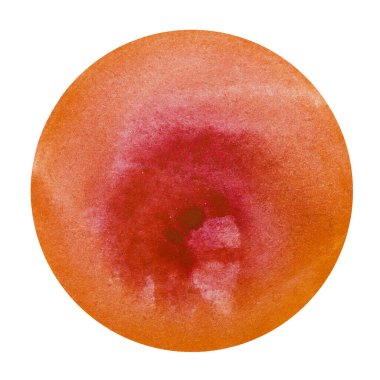 Dokulu suluboya daire, tasarım için yuvarlak element. Tasarım, web tasarımı, kartlar ve yazdırma elementleri.