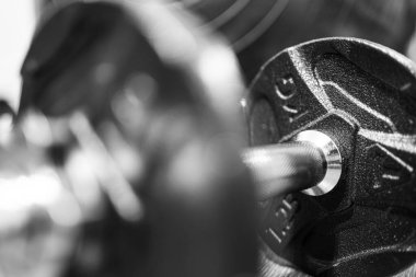 Spor el dambılları siyah ve krom