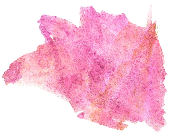 Абстрактне Акварельне Зображення Фоні Рідкою Фарбою Акварелі Ізольоване Білому Рожеві — стокове фото