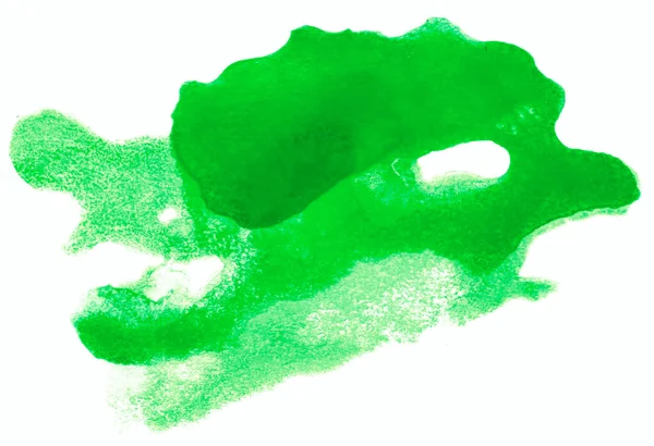 Текстура Акварельного Фарбування Зеленого Фону — стокове фото