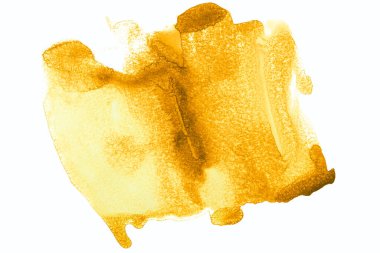 Suluboya lekesi sarı arkaplan dokusu