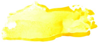 Suluboya lekesi sarı arkaplan dokusu