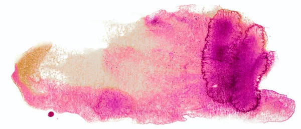 水彩染色紫の背景の質感 — ストック写真