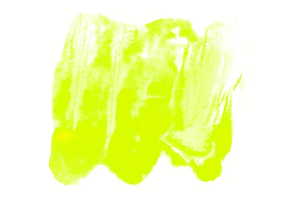 Υδατογραφία Λεκές Κίτρινο Φόντο Υφή — Φωτογραφία Αρχείου