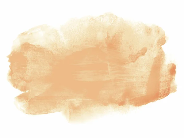 Watercolor Stain Brown Background Texture — Stock Photo, Image