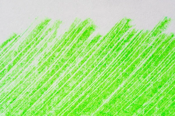 Groene Pennenstreek Papier Tekening Floreren Papier — Stockfoto