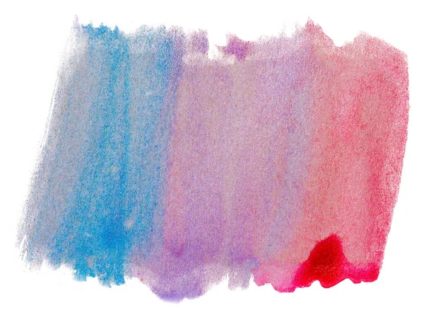 Red Purple Watercolor Stain — Stock Photo, Image