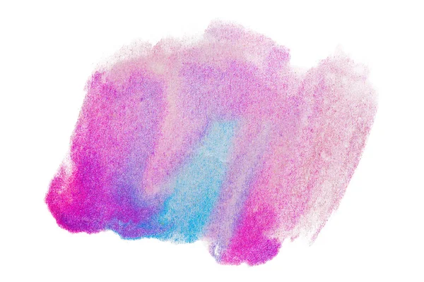 紫色水彩颜料背景纹理 — 图库照片
