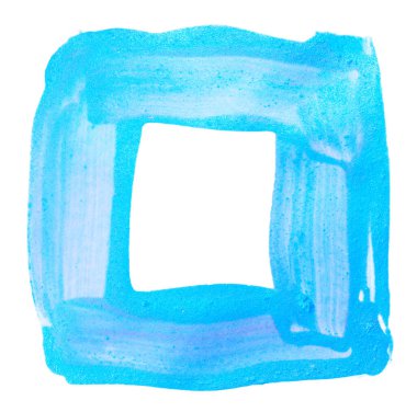 mavi suluboya el rengarenk bir arkaplan çizimi