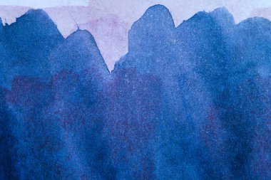 suluboya arkaplan tamamen fırça darbeleriyle boyanmış