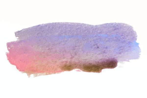 Akwarela Plama Fioletowy Tło Tekstura — Zdjęcie stockowe