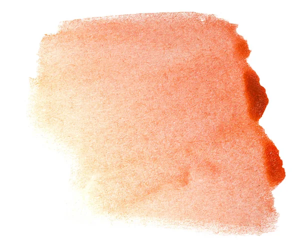 Aquarelle Teinte Orange Fond Texture — Photo