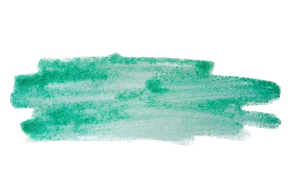 Текстура Акварельного Фарбування Зеленого Фону — стокове фото