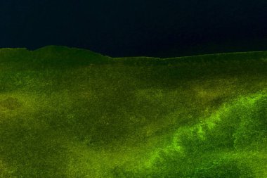 Soyut suluboya koyu dokular yeşil