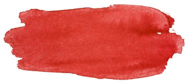 Beyaz arkaplan üzerindeki suluboya arka plan lekesi izole edildi