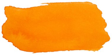 arka plan suluboya lekesi turuncu beyaz zemin üzerinde izole edilmiş