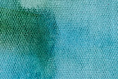 kabartmalı kağıt desenli yeşil akuamarin suluboya