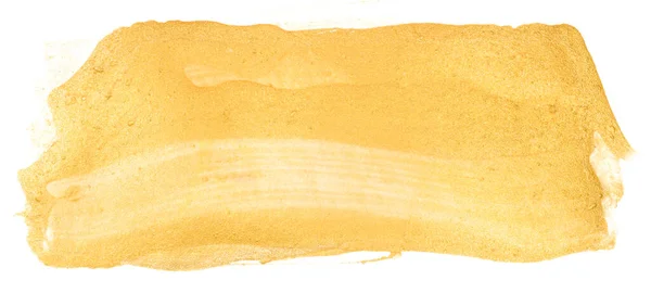 Ручной Работы Золотой Элемент Краски Бумаге — стоковое фото