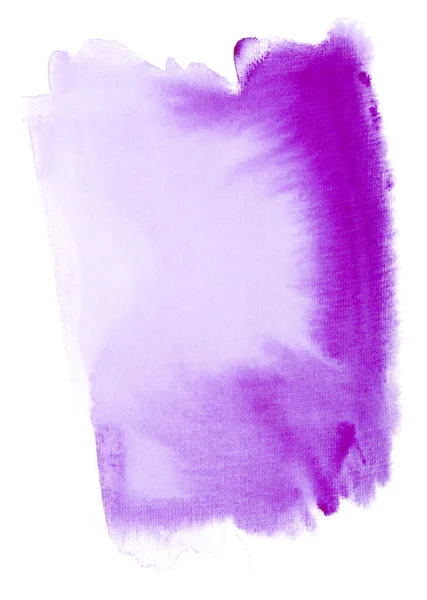 Фиолетовый Акварель Влажная Техника — стоковое фото