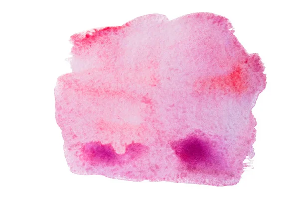 フクシア色飽和ピンクの光沢真珠の絵具 水彩絵の具 — ストック写真