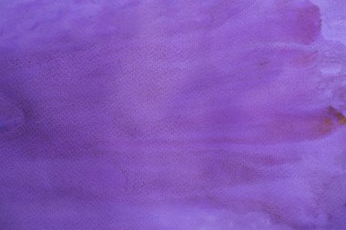 Soyut mor suluboya arka plan. Kağıt suluboya dokuya elle boyanmış. mürekkep yıkama