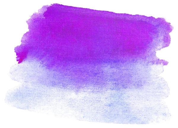 Acuarela Fondo Púrpura Mancha Con Textura Papel Para Diseño — Foto de Stock