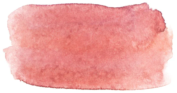 Red Texture Watercolor Background Stain — Stock Photo, Image
