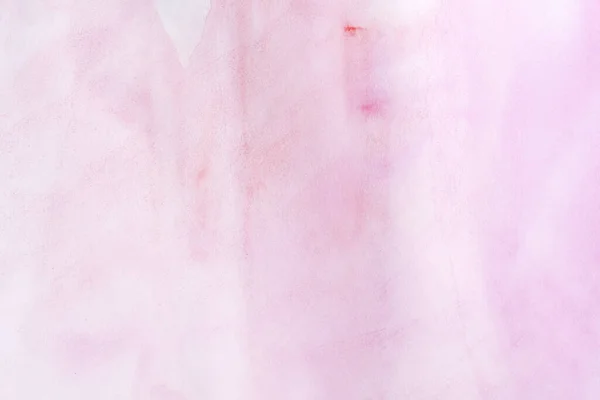 Astratto Sfondo Acquerello Rosa Dipinto Mano Carta Acquerello Texture Lavaggio — Foto Stock