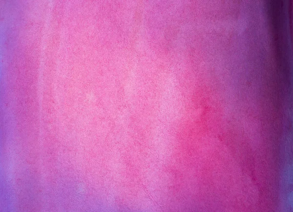 Magenta Akvarell Háttér Telített Fényes Gradiens Átmenetek Papír Textúra — Stock Fotó