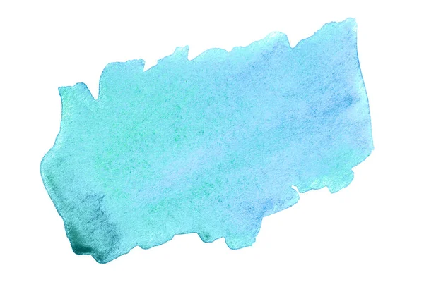 Blå Ljus Himmel Färger Akvarell Fläck Vattenburna Akvarell Färg Konsistens — Stockfoto
