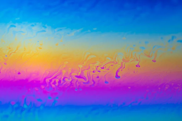 Struttura Astratta Fondo Vernici Iridescenti Bolla Sapone — Foto Stock