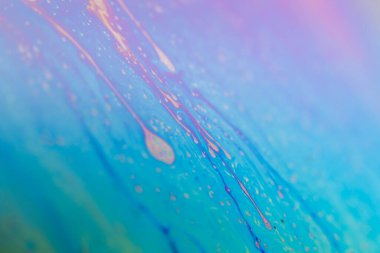 Yanardöner resimlerin soyut arkaplan dokusu. Sabun köpüğü