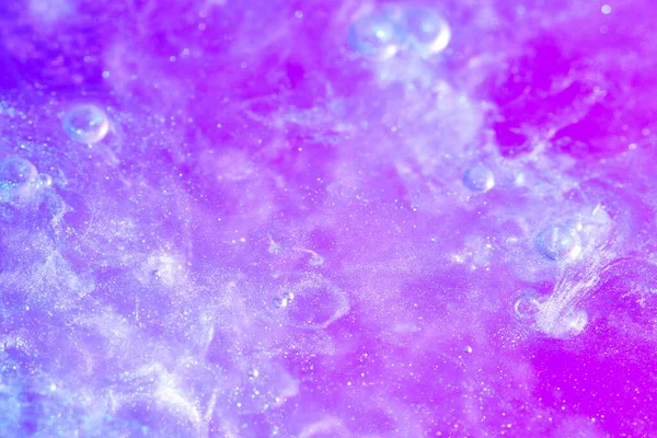 Paint Brilliant Blue Purple Water — Stock Photo, Image