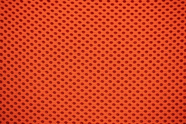 Narancs Szövet Textúra Hálós Fonal — Stock Fotó