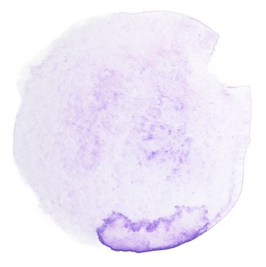 Mor suluboya lekeli daire şekilleri. Suluboya dokusu