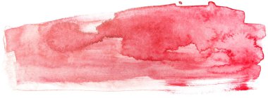 Soyut izole edilmiş suluboya lekeleri. Kağıt tasarımı için element